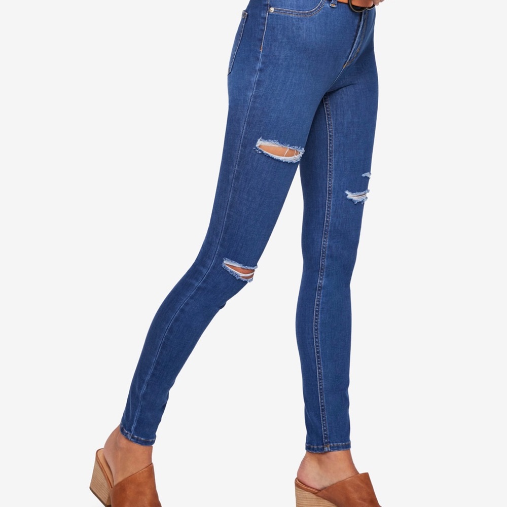 Free People Ripped Jeans - Picture 3 of 5
